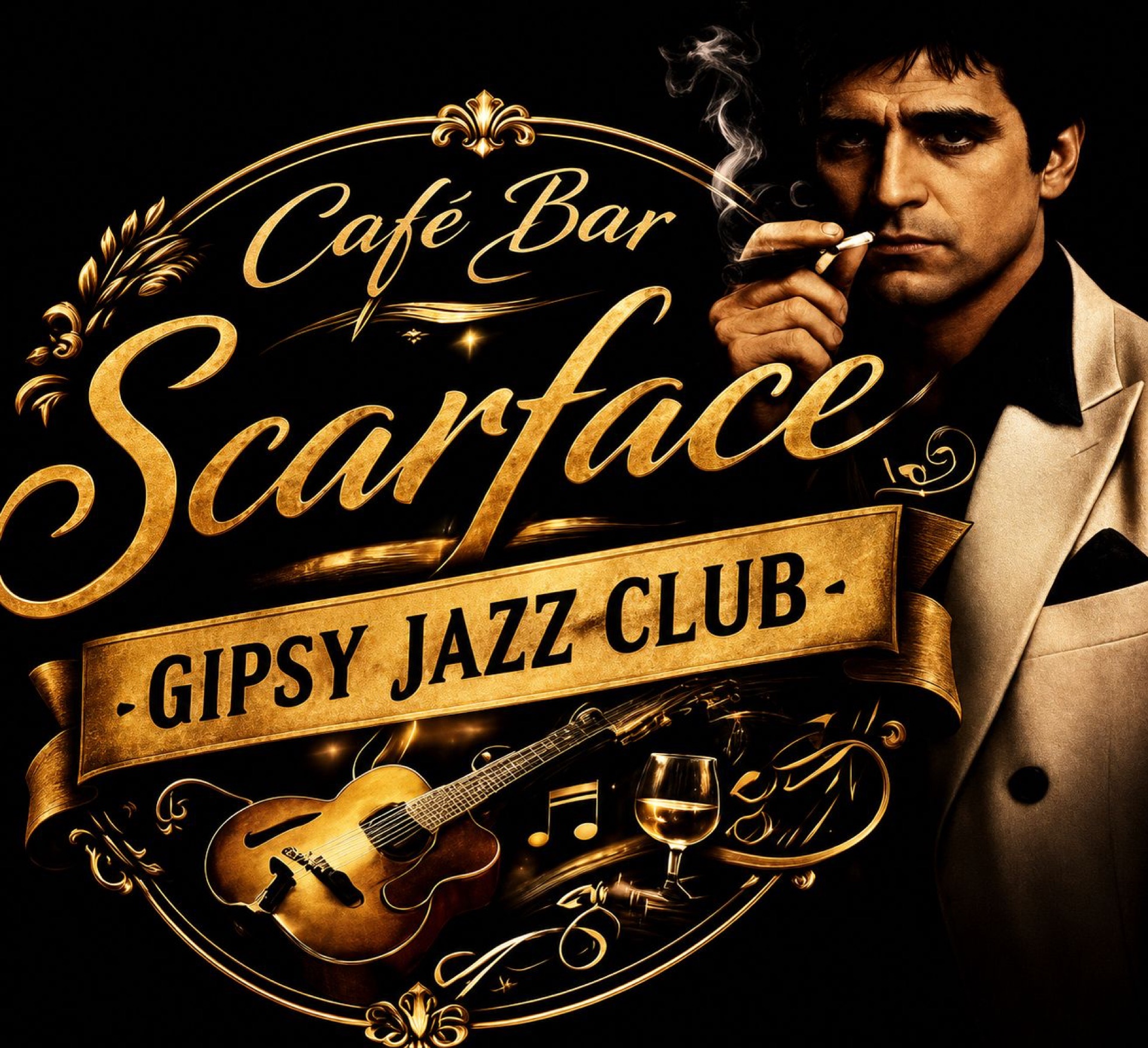 Cafe bar Scarface